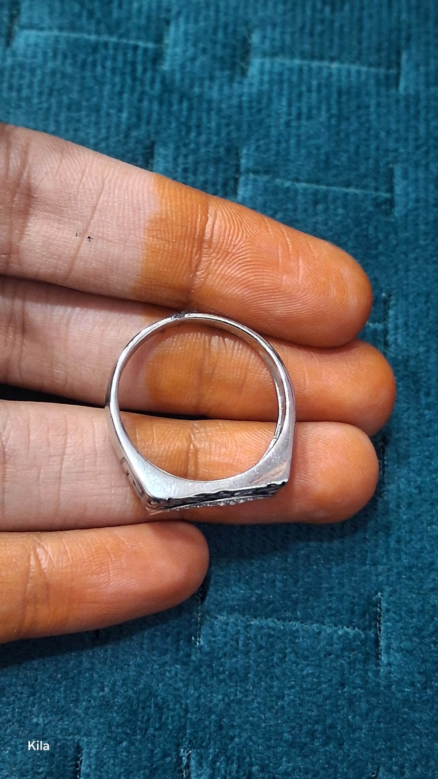 92.5 Silver Men’s Ring Size 23 | Stylish Premium Design | Elegant Jewellery