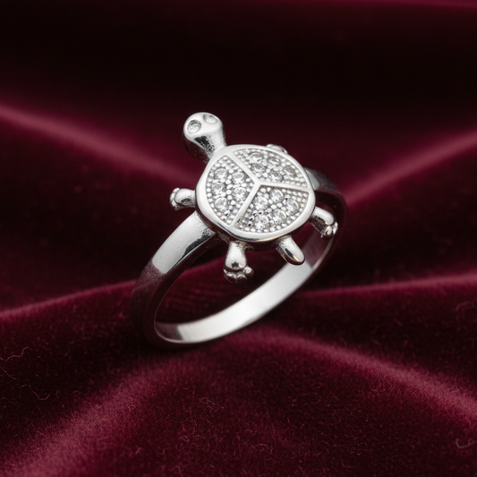 925 Silver Tortoise Ring | Stylish Unique Design