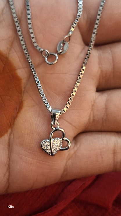 925 Silver Premium Chain 18 Inches | Stylish Elegant Design | Everyday Jewellery