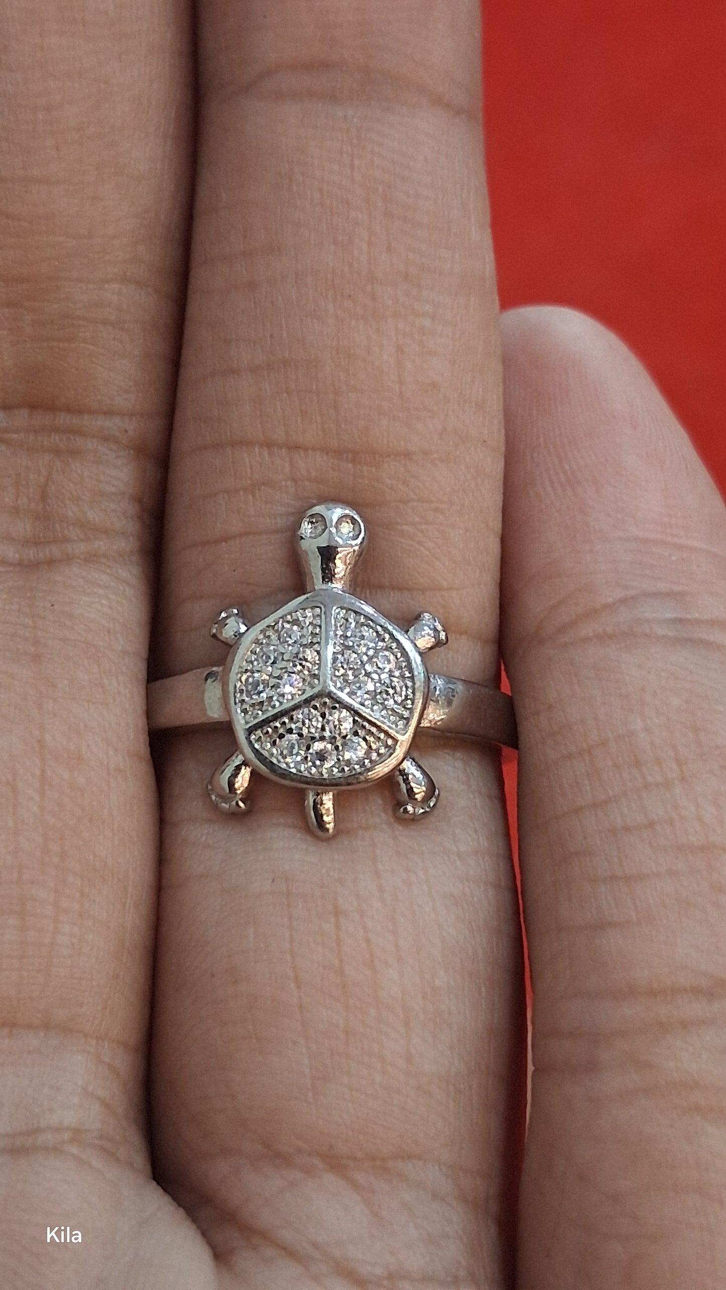 925 Silver Tortoise Ring | Stylish Unique Design