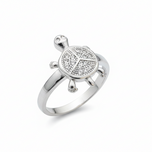 925 Silver Tortoise Ring | Stylish Unique Design