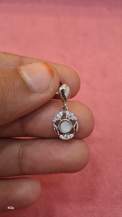 92.5 Silver Stylish Earrings | Modern Elegant Design | Jewellery