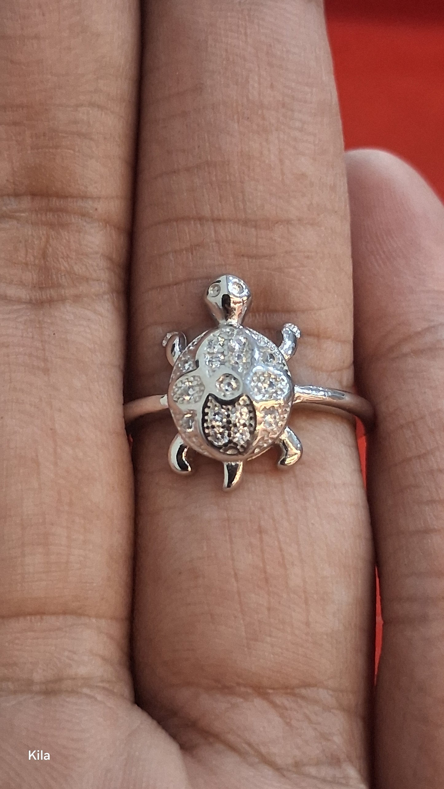925 Silver Tortoise Ring | Stylish Unique Design | Elegant and Stylish Jewellery