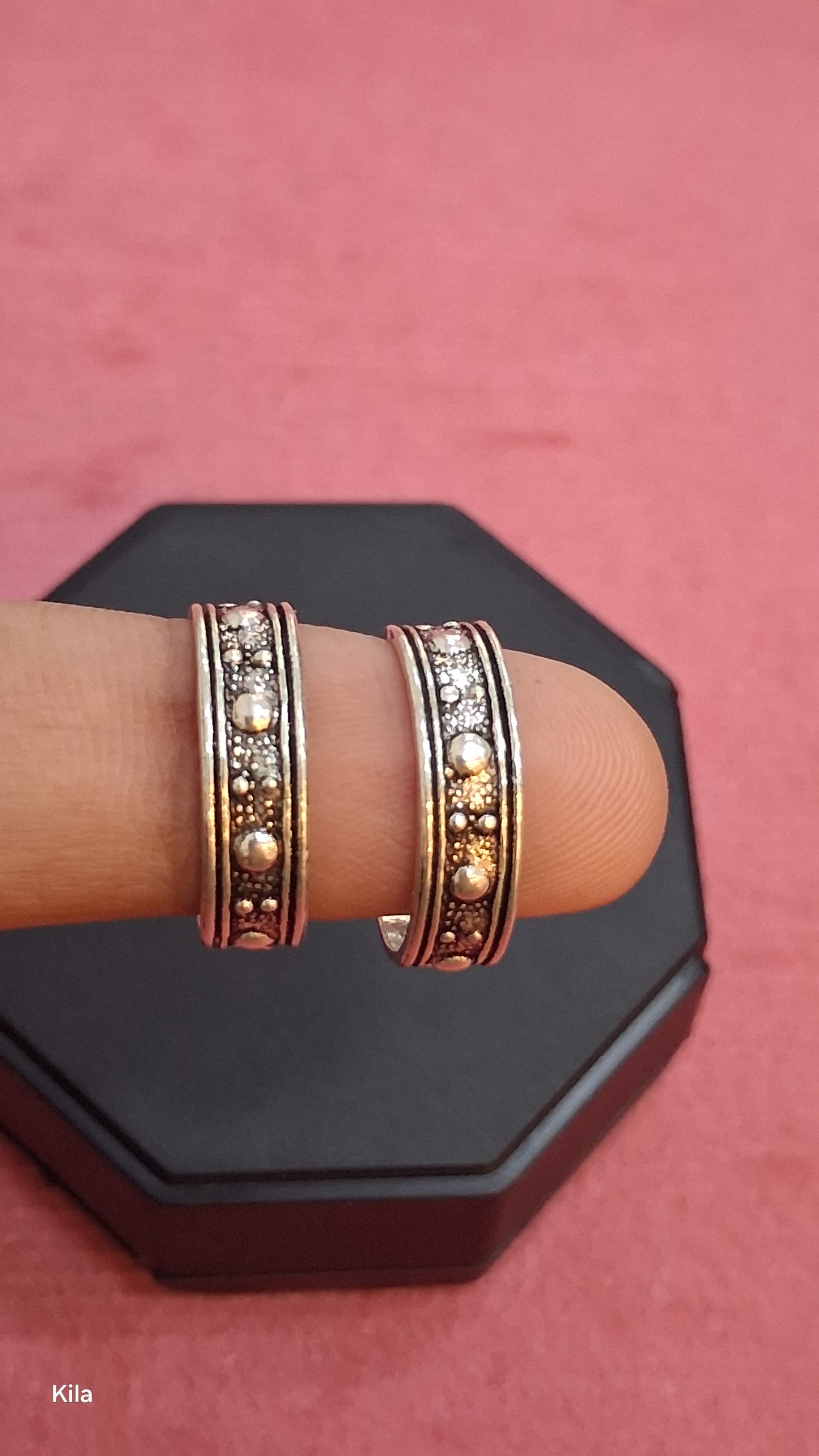 92.5 Silver Stylish Toe Rings | Premium Elegant Design | Jewellery
