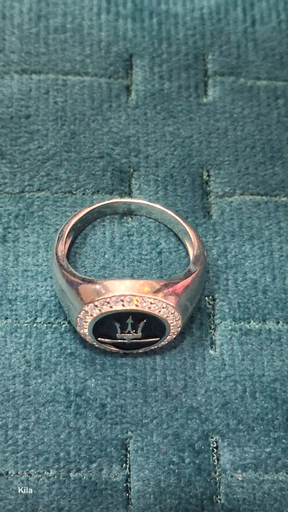 92.5 Silver Men’s Ring Size 20 | Stylish Bold Finish | Elegant Jewellery