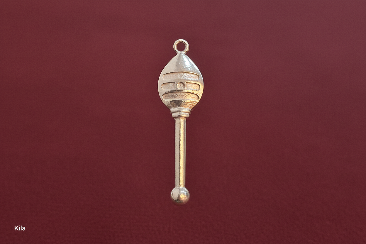 92.5 Silver Velmurugan Pendant | Divine Spiritual Design | Jewellery