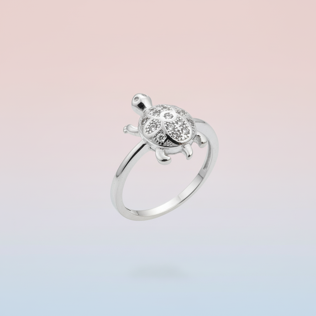925 Silver Tortoise Ring | Stylish Unique Design | Elegant and Stylish Jewellery