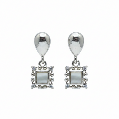 92.5 Silver Earrings | Stylish Elegant Design
