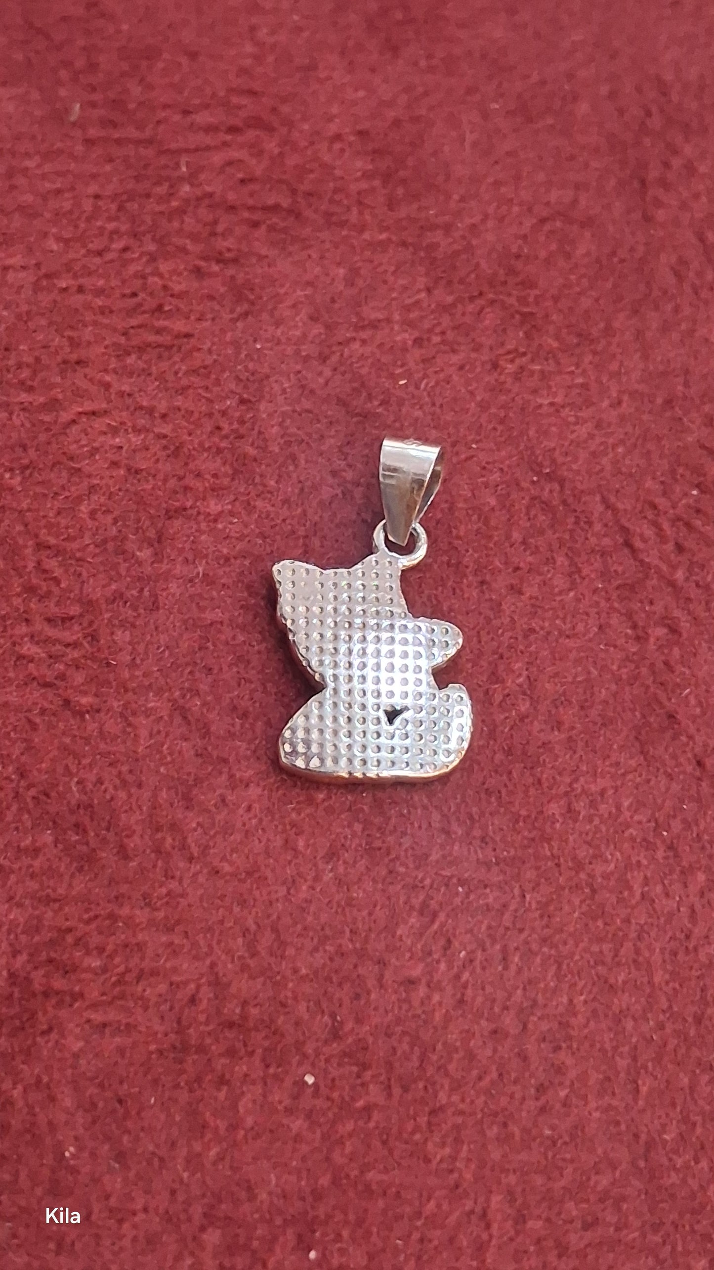 92.5 Silver Mini Fox Pendant | Stylish Unique Design | Elegant Jewellery