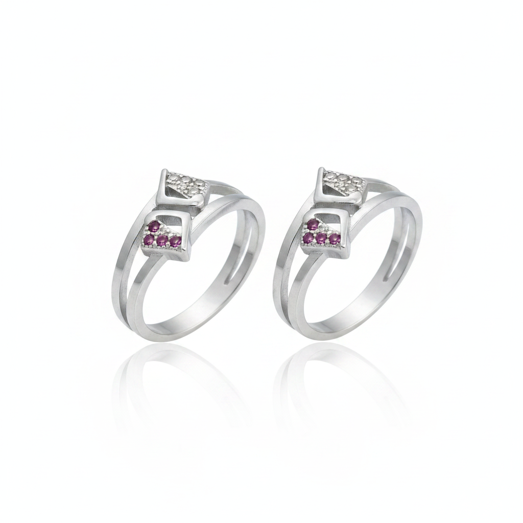 92.5 Silver Elegant Toe Rings | Refined Stylish Finish | Jewellery