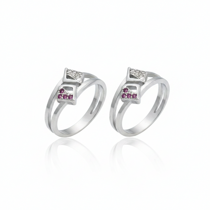 92.5 Silver Elegant Toe Rings | Refined Stylish Finish | Jewellery