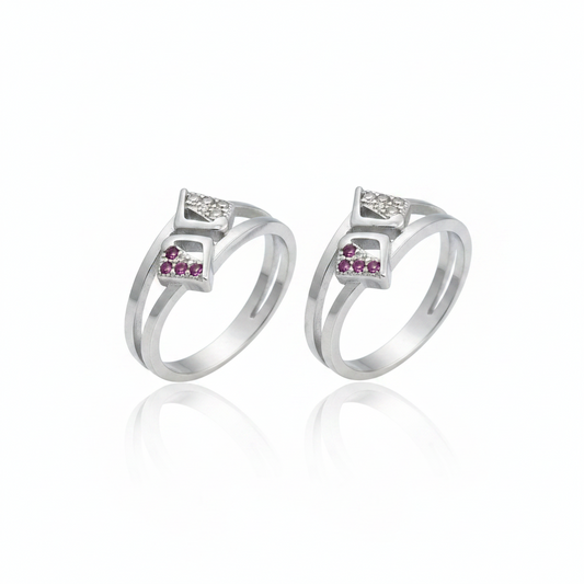 92.5 Silver Elegant Toe Rings | Refined Stylish Finish | Jewellery
