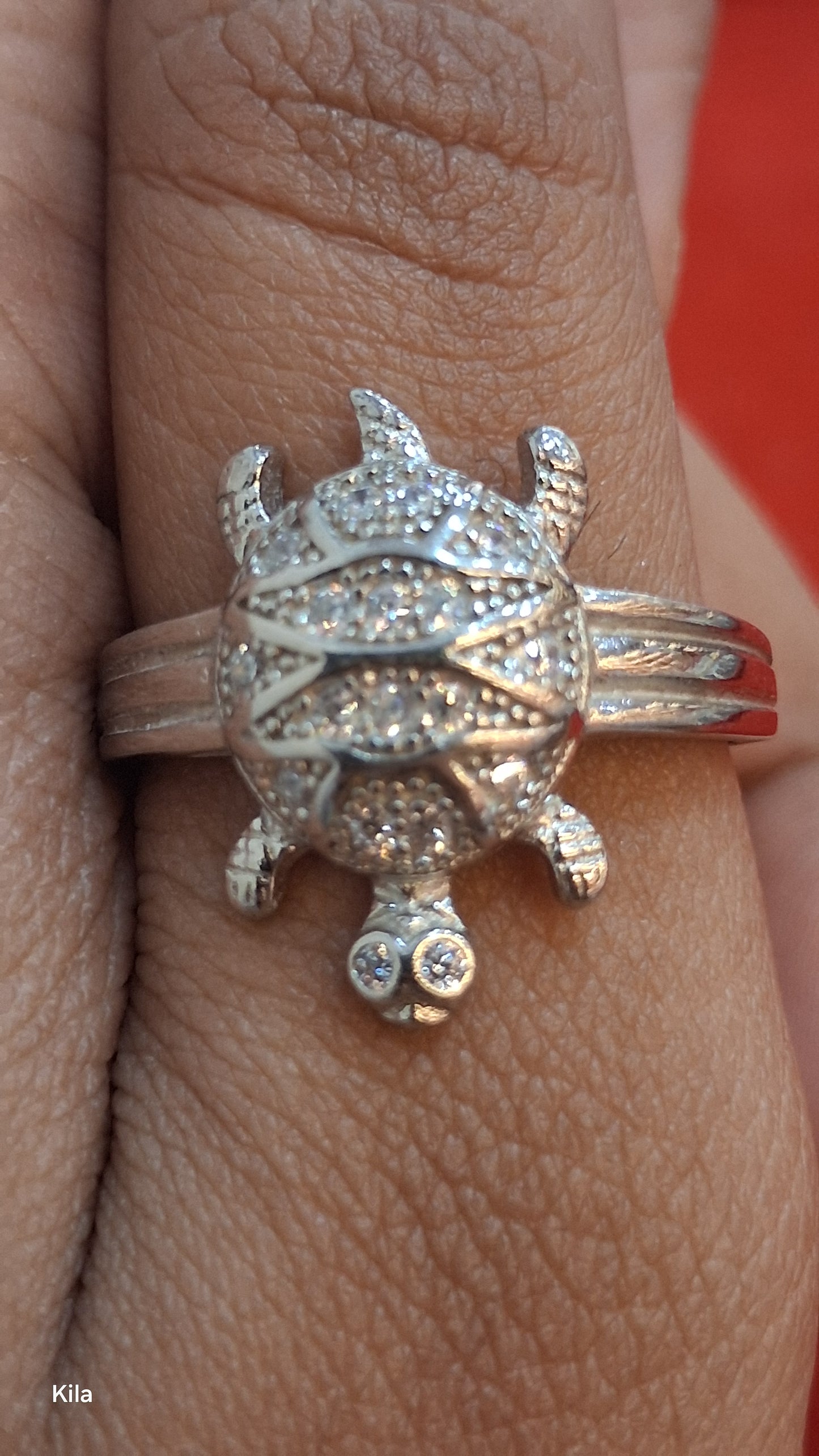 92.5 Silver Refined Tortoise Ring | Elegant Everyday Design | Jewellery