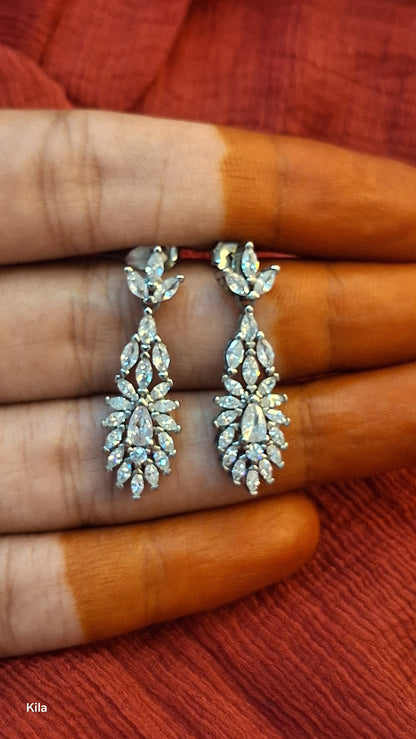 92.5 Silver Earrings | Stylish Premium Finish