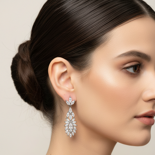 92.5 Silver Earrings | Stylish Premium Finish