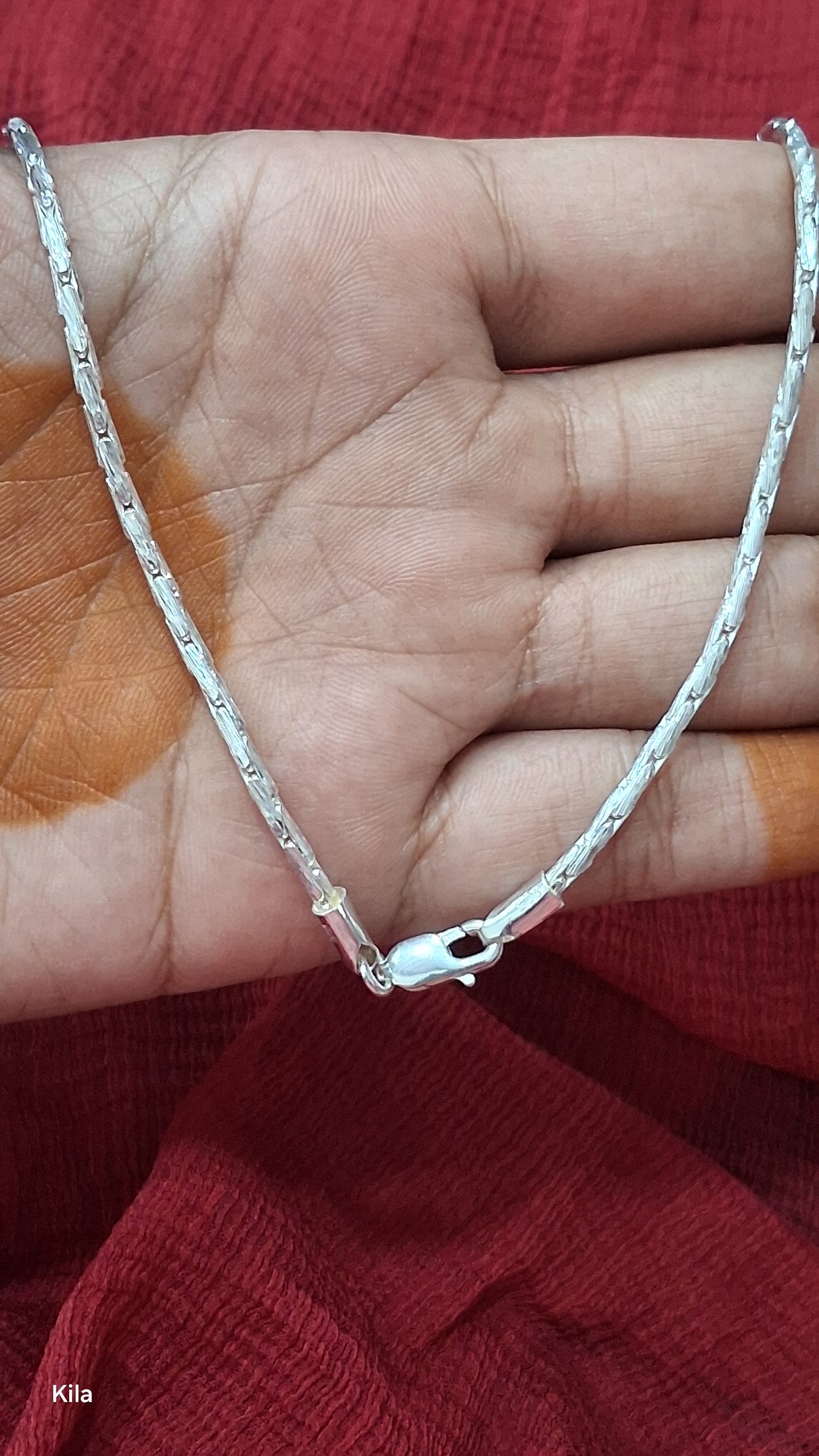 92.5 Silver Men’s Chain 20 Inches | Stylish Bold Finish | Elegant Fashion Jewellery