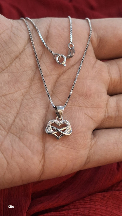 925 Silver Premium Chain 19 Inches | Stylish Elegant Design | Jewellery