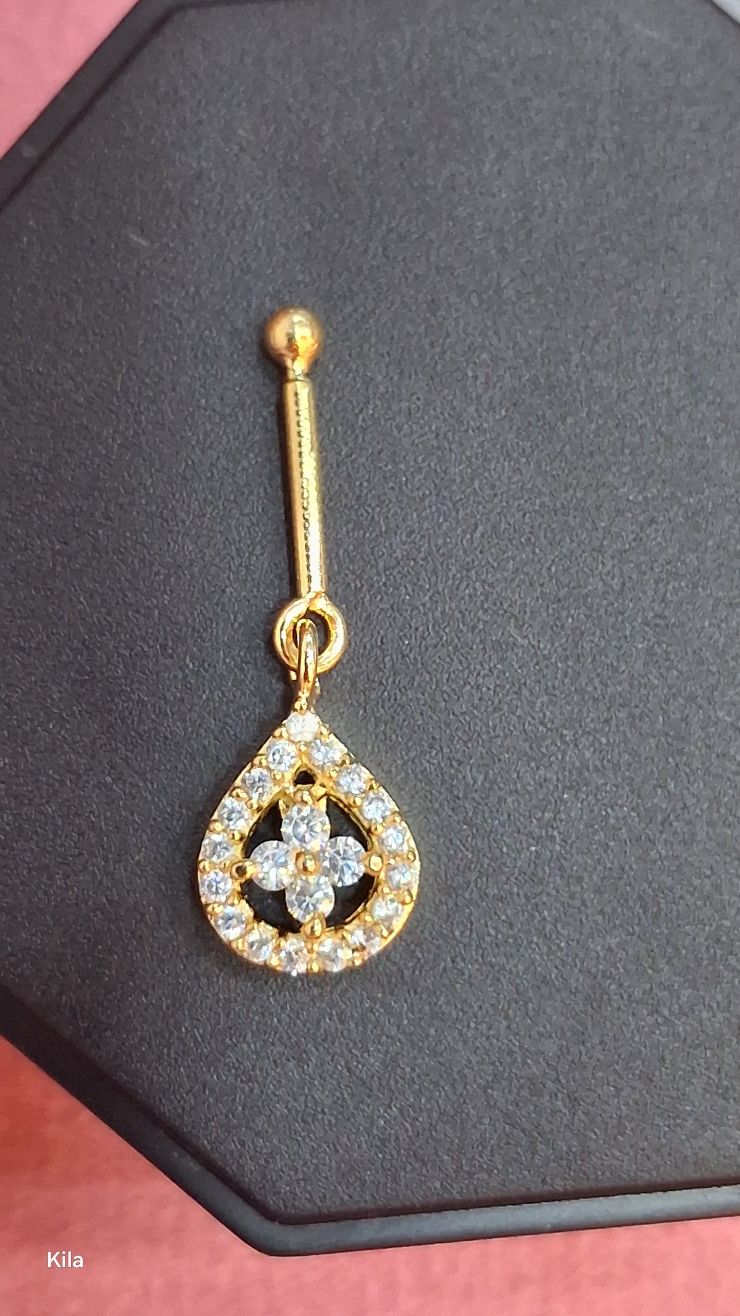 92.5 Silver Classic White Stone Bugadi Pair | Timeless Elegant Design | Jewellery