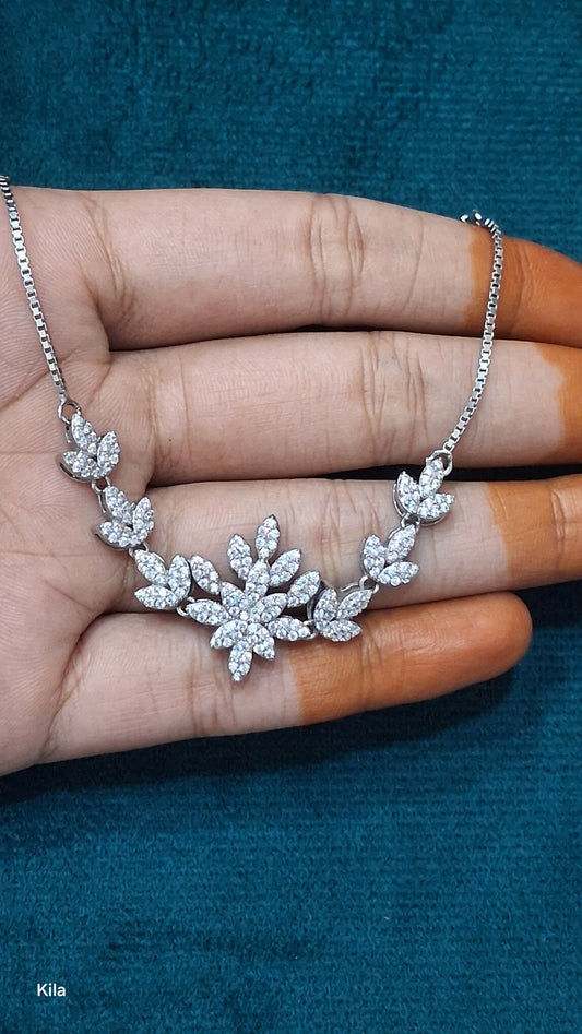 Silver stylish bracelet