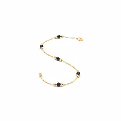92.5 Silver Gold Plated Anklets | Stylish Premium Finish | Elegant Jewellery