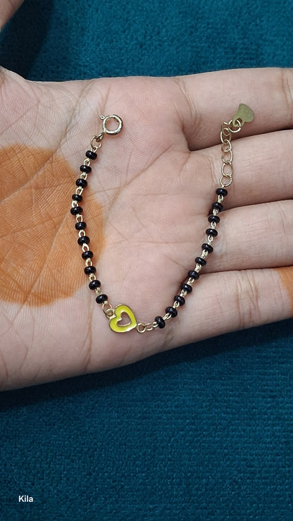 92.5 Silver Kids Anklets | Stylish Elegant Design | Comfortable Kids Jewellery