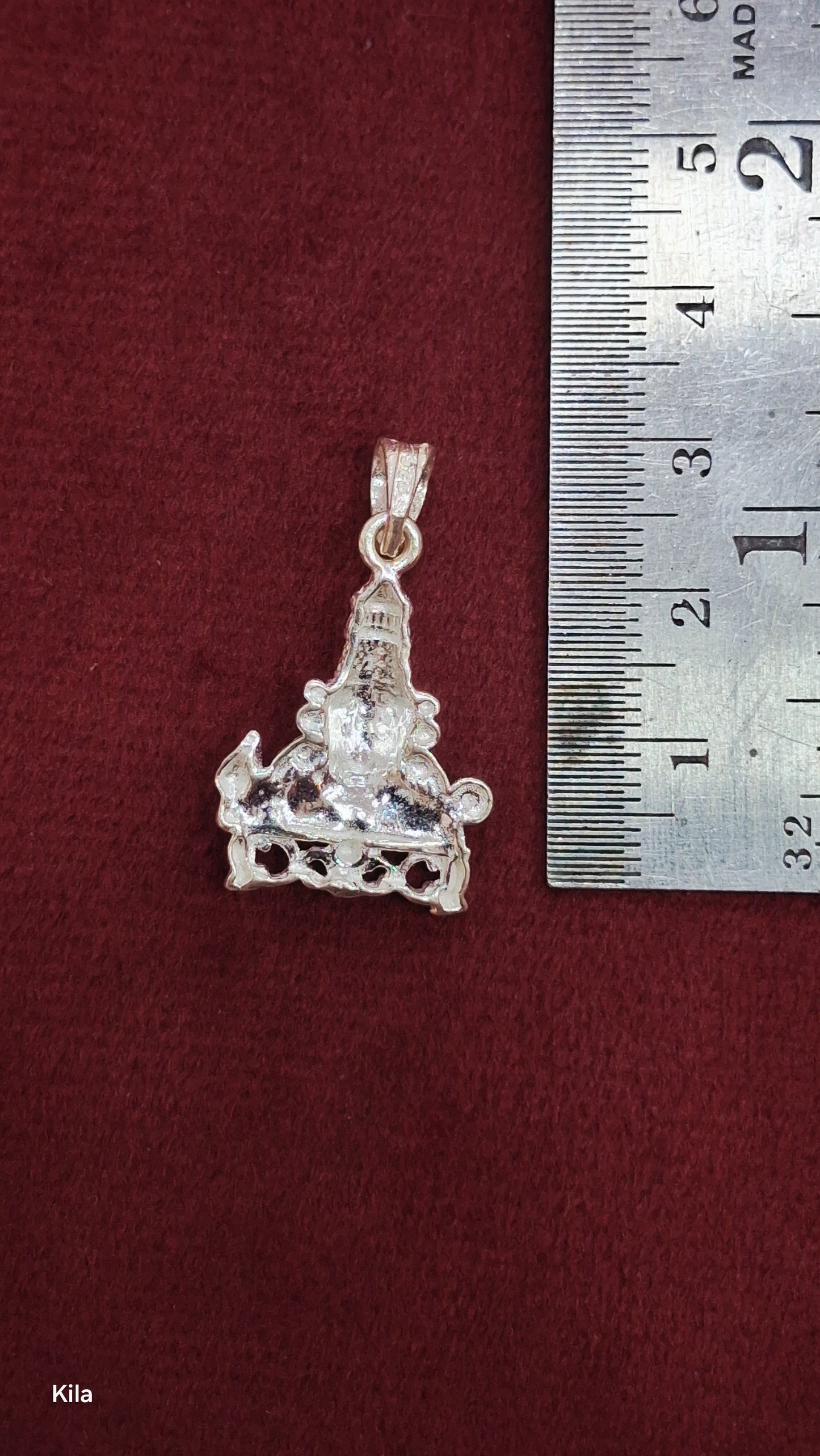 92.5 Silver Venkateswara Swamy Pendant | Divine Blessings Design | Jewellery
