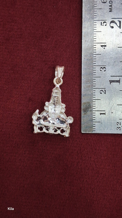 92.5 Silver Venkateswara Swamy Pendant | Divine Blessings Design | Jewellery