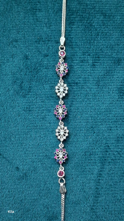 92.5 Silver Bracelet | Stylish Smooth Finish | Elegant Jewellery