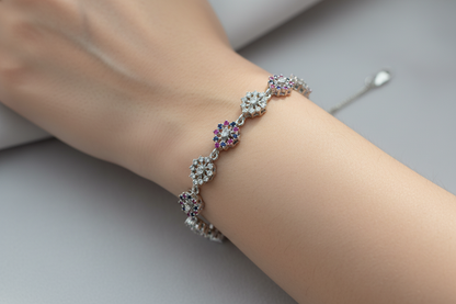 92.5 Silver Bracelet | Stylish Smooth Finish | Elegant Jewellery