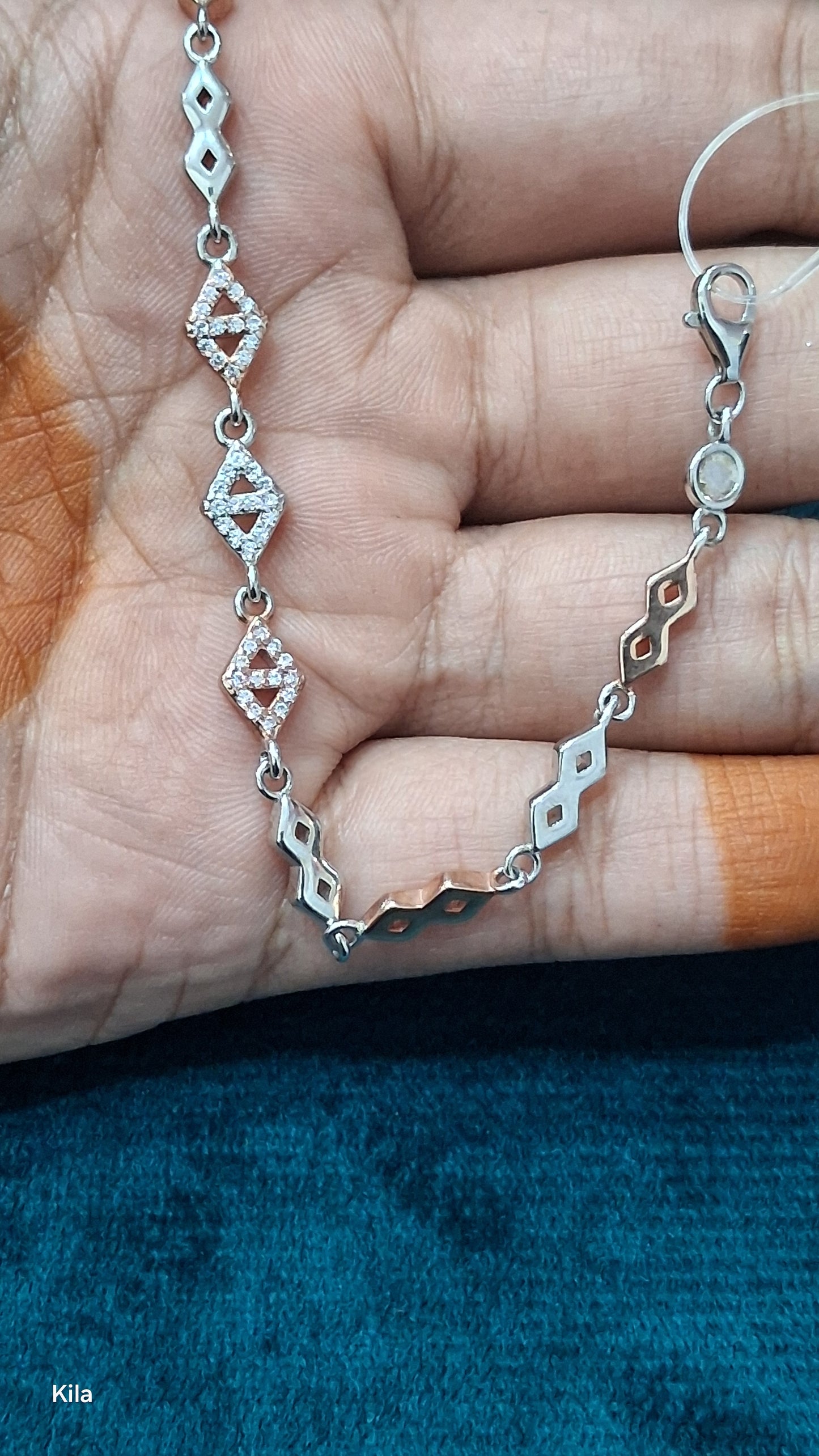 92.5 Silver Bracelet | Stylish Elegant Design | Comfortable Fashion Jewellery