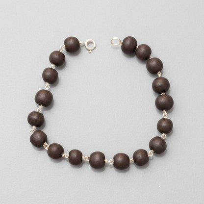 silver karungali bracelet