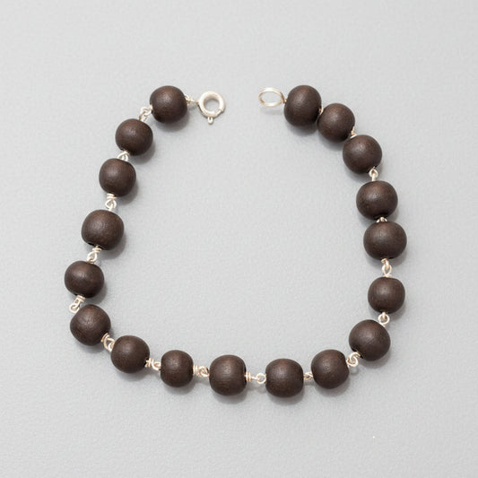 silver karungali bracelet