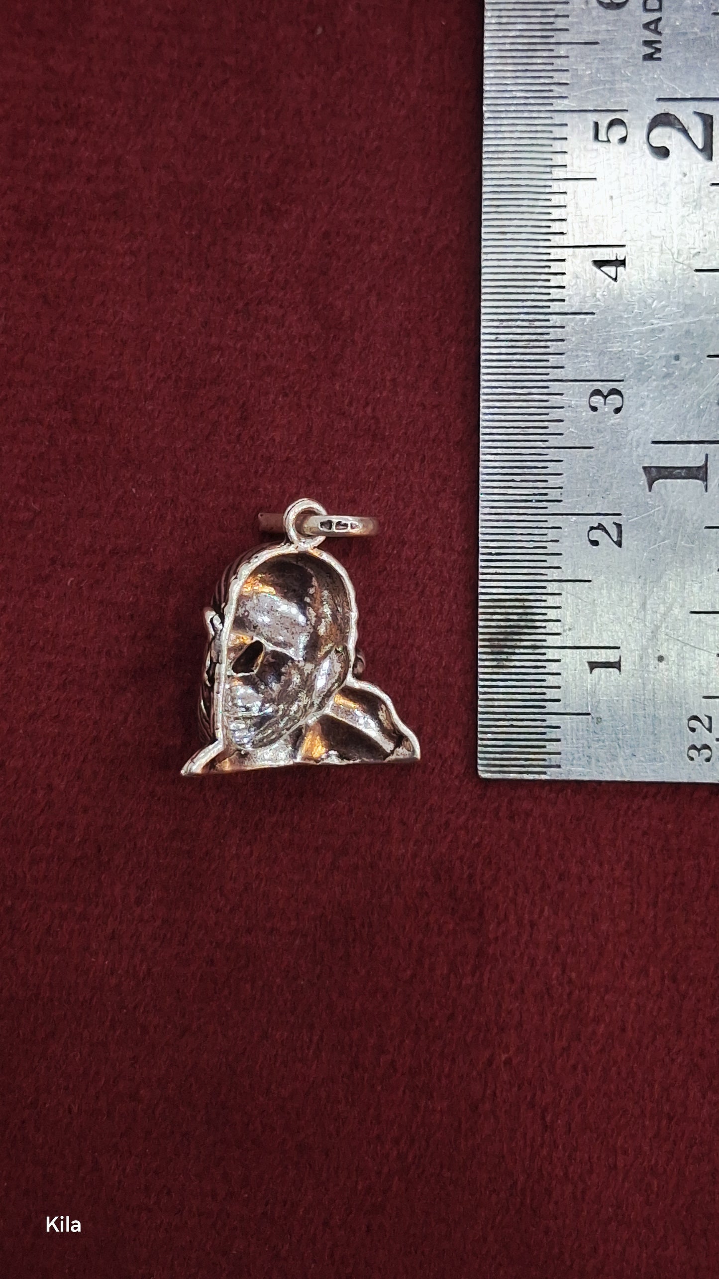 92.5 Silver Sai Baba Pendant | Peaceful Spiritual Design | Stylish Jewellery