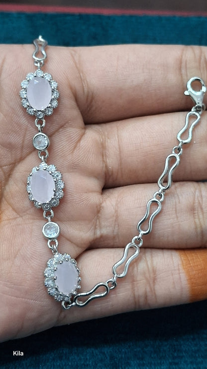 92.5 Silver Bracelet | Stylish Refined Design | Elegant Jewellery