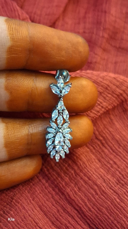 92.5 Silver Earrings | Stylish Premium Finish