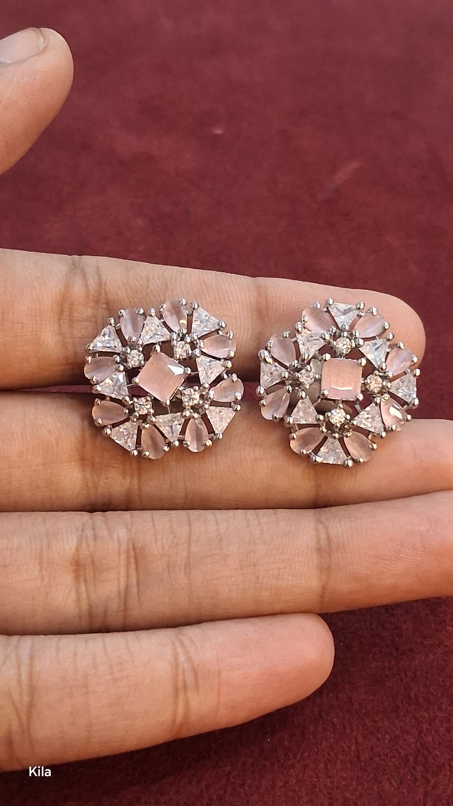 92.5 Silver Pastel Elegance Kada | Soft Elegant Finish | Traditional Jewellery
