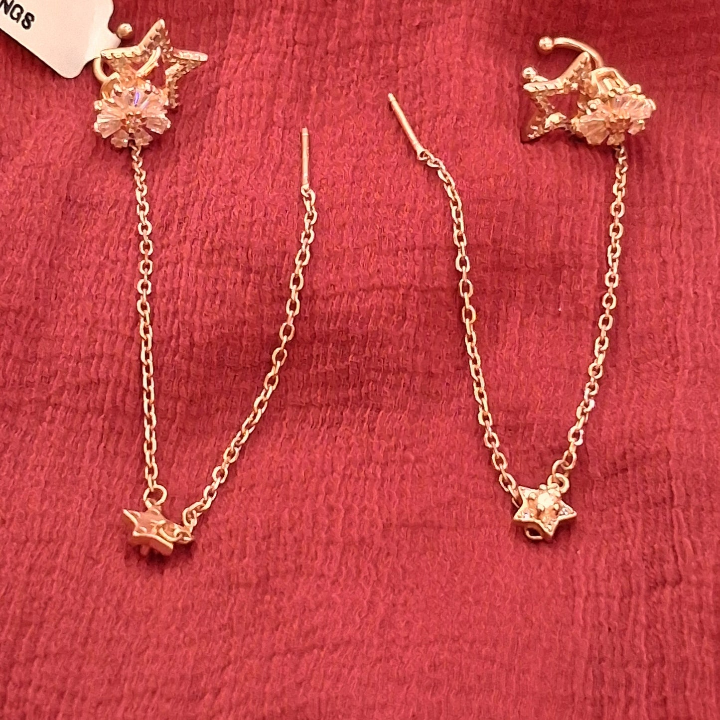 925 Silver Premium Rose Gold Plated Earrings | Stylish Elegant Design | Fashion Jewellery