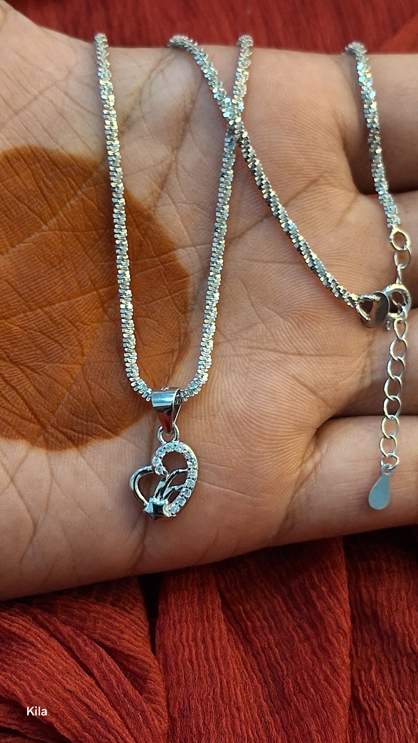 925 Silver Premium Italian Chain 18 Inches | Stylish Luxury Design | Elegant Jewellery