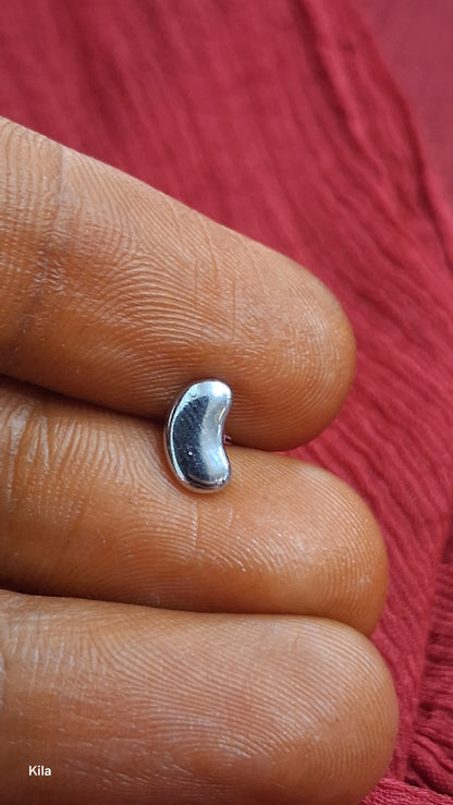 92.5 Silver Men’s Stud (Single) | Stylish Minimal Design | Elegant Jewellery for men