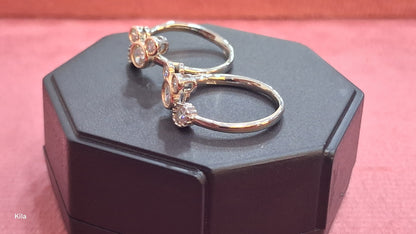 92.5 Silver Elegant Toe Rings | Classic Stylish Design | Jewellery