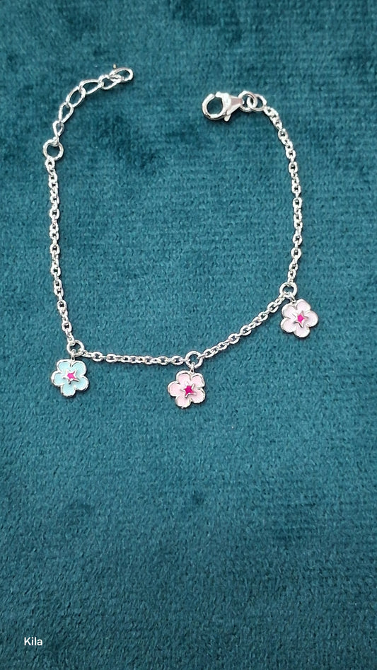 Silver stylish bracelet