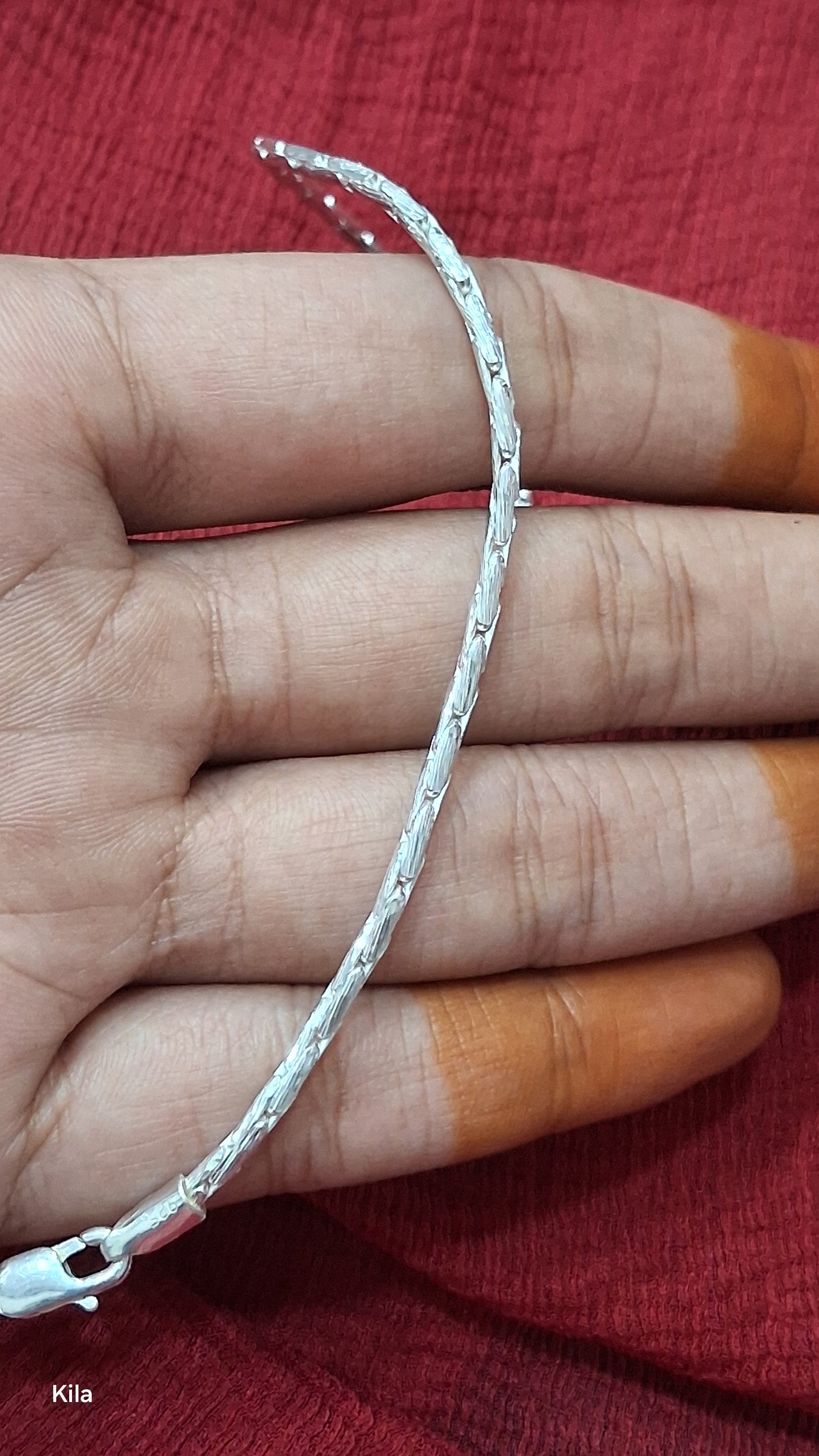 92.5 Silver Men’s Chain 20 Inches | Stylish Bold Finish | Elegant Fashion Jewellery