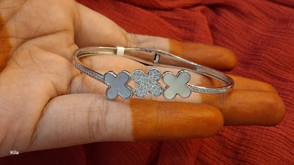 92.5 Silver Minimal Bracelet | Stylish Elegant Design | Everyday Jewellery