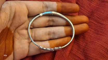 92.5 Silver Minimal Bracelet | Stylish Elegant Design | Everyday Jewellery
