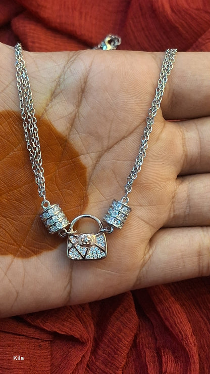 925 Silver Premium Stylish Chain 18 Inches | Stylish Elegant Design | Jewellery