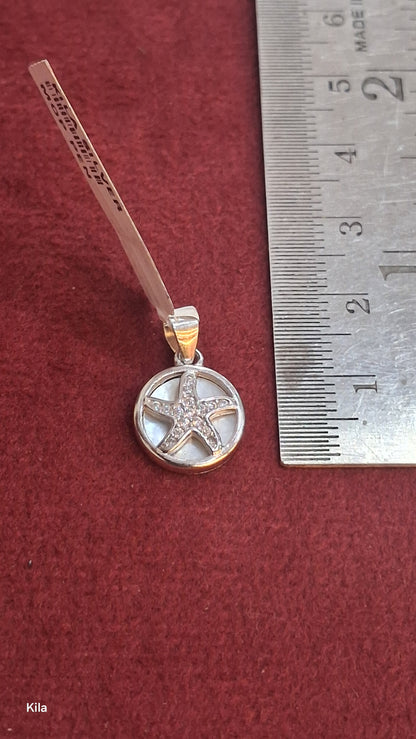 92.5 Silver Star Pendant | Stylish Celestial Design | Elegant Jewellery