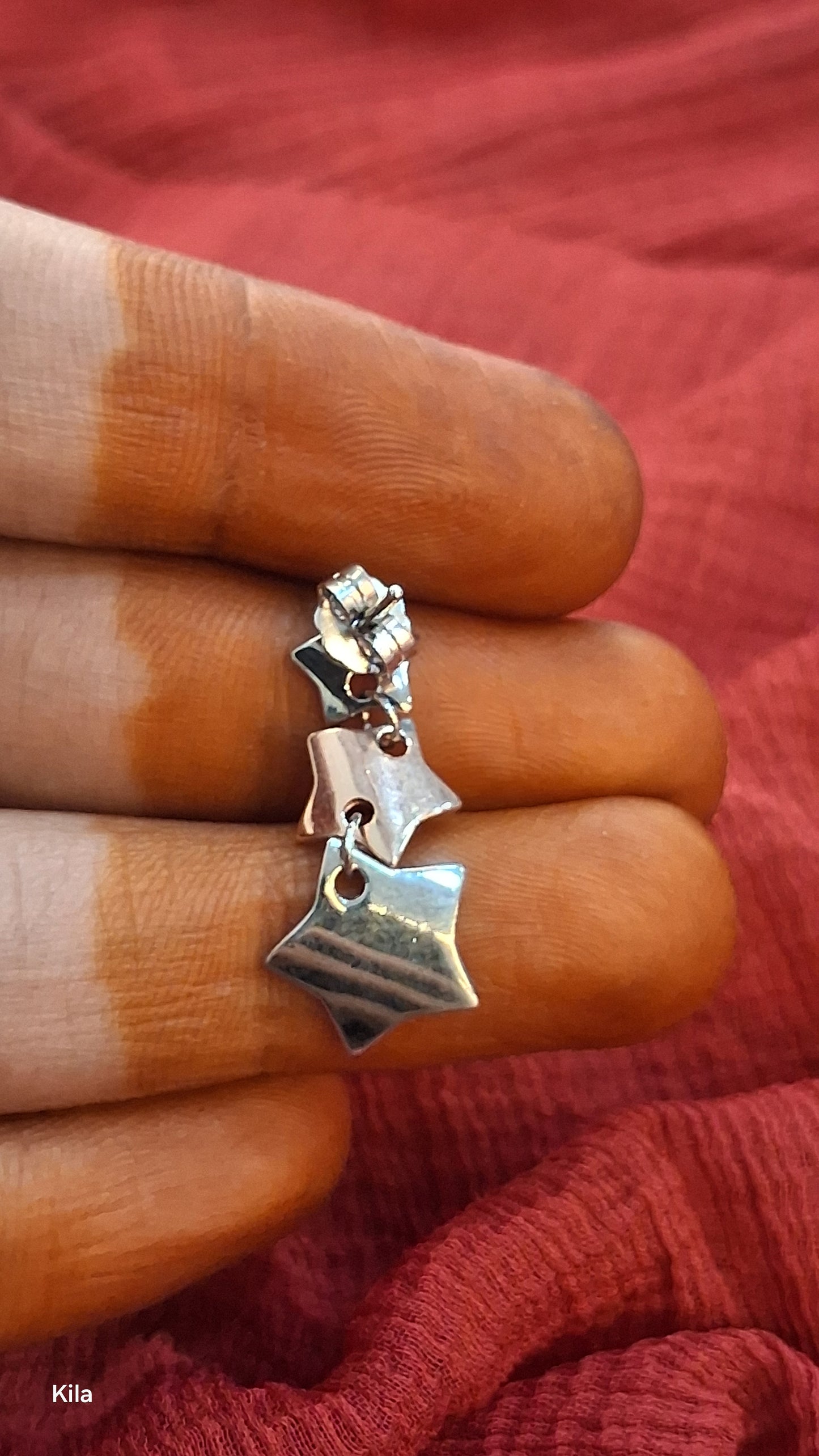 92.5 Silver Earrings | Stylish Refined Design | Elegant Jewellery