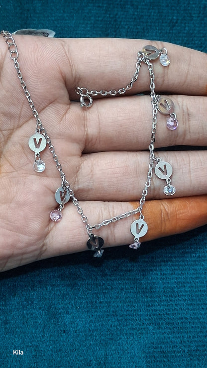 92.5 Silver Charm Bracelet | Stylish Classic Design | Elegant Jewellery