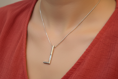 925 Silver Premium Rose Gold Plated Chain 18 Inches | Stylish Elegant Design | Jewellery