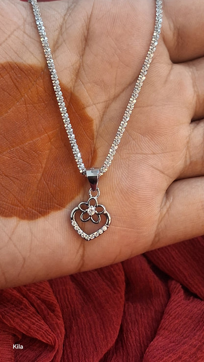 925 Silver Premium Italian Chain 18 Inches | Stylish Elegant Design | Jewellery